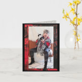 Funny New Year's Resolutions Falted Grußkarte Karte (Gelbe Blume)