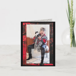 Funny New Year's Resolutions Falted Grußkarte Karte