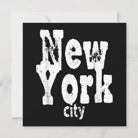 Funny New York Einladung (Vorderseite)