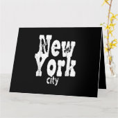 Funny New York Karte (Gelbe Blume)