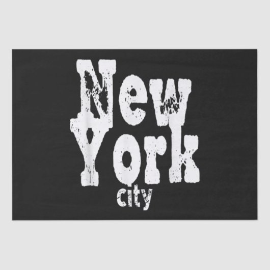 Funny New York Seidenpapier (Vorderseite)