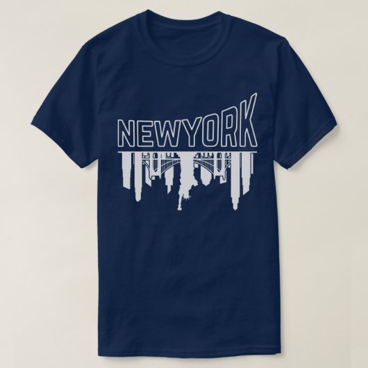Funny new york T-Shirt (Design vorne)