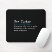 Funny New Yorker Dictionary Definition Gif  Mousepad (Mit Mouse)