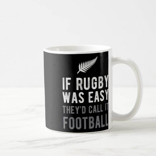 Funny New Zealand Rug Kaffeetasse (Rechts)