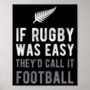Funny New Zealand Rug Poster