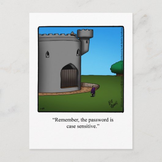 Funny "New Zuhause" Ankündigung Postcard (Vorderseite)