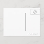 Funny New Zuhause Postcard Ankündigungspostkarte (Rückseite)