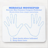 Funny Newbie First PC oder Laptop Computer Mousepa Mousepad (Vorne)