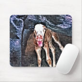 Funny Newborn Foal Mousepad (Mit Mouse)
