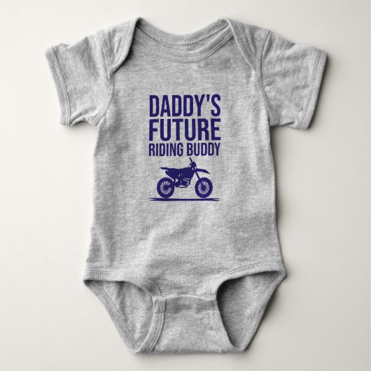 Funny Newborn Motorrad-Geschenk Baby Strampler (Vorderseite)