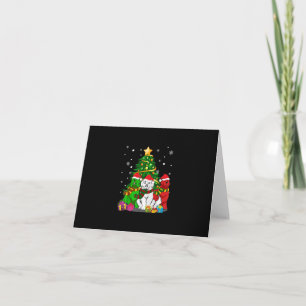 Funny Newfie Funny Newfundland Dog Christmas Karte