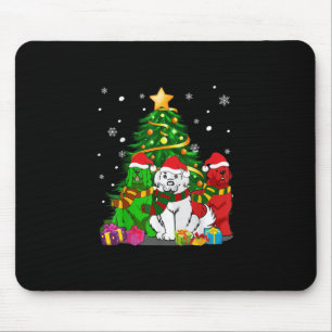Funny Newfundland Dog Christmas Best Gift Mousepad