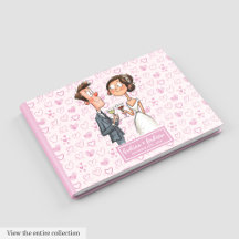 Funny Newlyweds Spaß Wedding Gästebuch