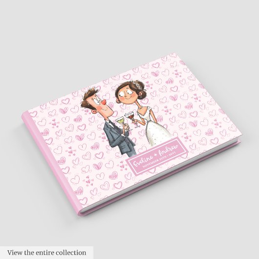 Funny Newlyweds Spaß Wedding Gästebuch