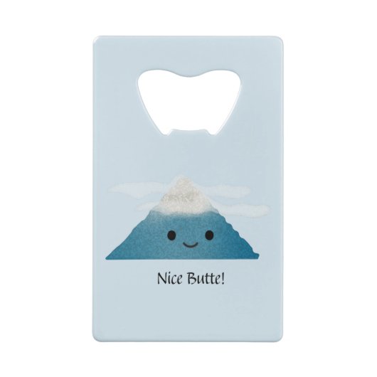 Funny Nice Butte Geldbeutel Flaschenöffner (Rückseite)