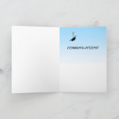 Funny Nice Hat Abschluss Karte (Innenseite)