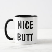 Funny Nice Hintern Tasse (Links)