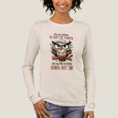 Funny nice Knopf Wort Kunst Sarkasmus Tri-Blend Shirt (Vorderseite)