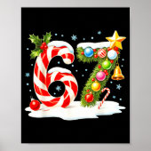 Funny Nice Naughty 6 7 Christmas 67 Meme Xmas Boys Poster (Vorne)