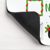 Funny Nice Naughty 6 7 Meme Christmas Six Seven Mousepad (Ecke)