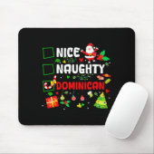 Funny Nice Naughty Dominican Family Men Women Chri Mousepad (Mit Mouse)