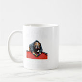 Funny Nice Rack Bulldog Pool Billard für Männer Fr Kaffeetasse (Links)