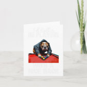 Funny Nice Rack Bulldog Pool Billard für Männer Fr Karte (Vorderseite)