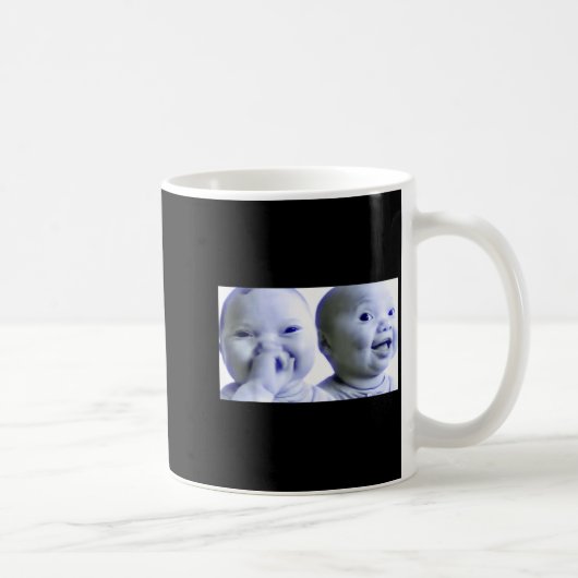 Funny Niche Baby Gen Z Meme Ai Viral Giggling Ai L Kaffeetasse (Rechts)