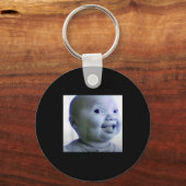 Funny Niche Baby Gen Z Meme Ai Viral Giggling Ai L Schlüsselanhänger (Vorderseite)
