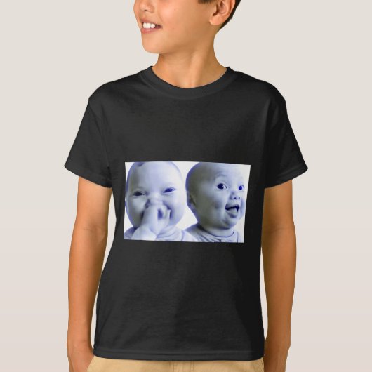 Funny Niche Baby Gen Z Meme Ai Viral Giggling Ai L T-Shirt (Vorderseite)