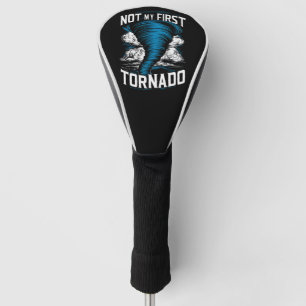 Funny nicht mein erster Tornado Retro Storm Chaser Golf Headcover