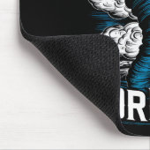 Funny nicht mein erster Tornado Retro Storm Chaser Mousepad (Ecke)