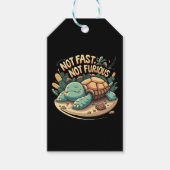 Funny nicht schnell, nicht wütend geschenkanhänger (Vorderseite)