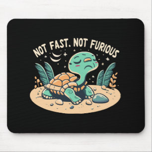 Funny nicht schnell, nicht wütend mousepad