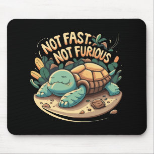 Funny nicht schnell, nicht wütend mousepad