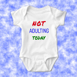 Funny nicht verfälschen heute Text Baby Strampler