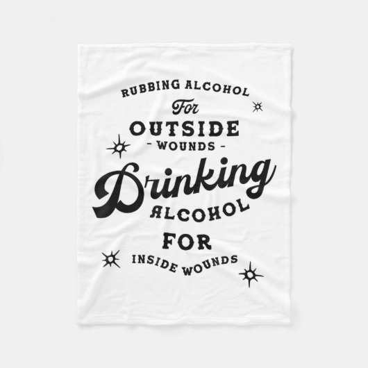 Funny Nick Miller Quote Shirt_ Alcohol Saying New Fleecedecke (Vorderseite)