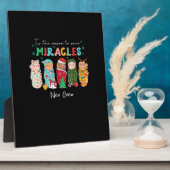 Funny Nicu Nurse Nurse Aufwertung Weihnachten Fotoplatte (Seite)