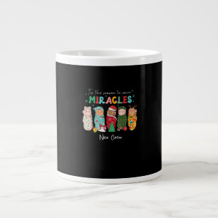 Funny Nicu Nurse Nurse Aufwertung Weihnachten Jumbo-Tasse