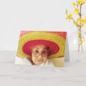 FUNNY NIEDLICH ALD LADY BIRTHDAY CARD FÜR SIE KARTE (Gelbe Blume)