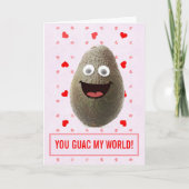 Funny Niedlich Avocado Geburtstag Karte (Vorderseite)