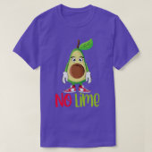 Funny Niedlich Avocado Guacamole Kein Limon T-Shirt (Design vorne)