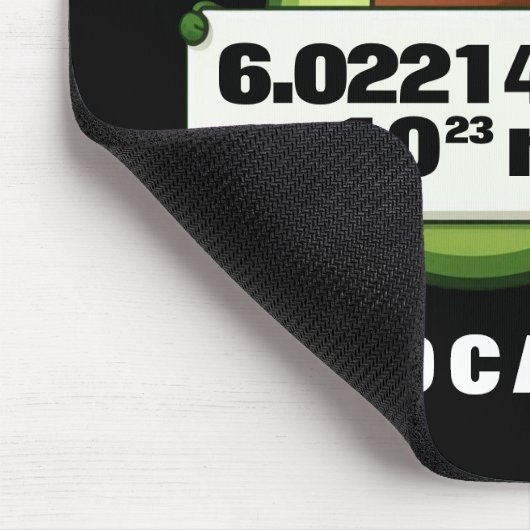 Funny Niedlich Avogadros Avocado Mousepad (Ecke)