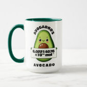 Funny Niedlich Avogadros Avocado Tasse (Links)