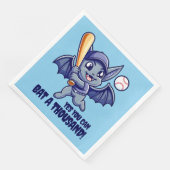 Funny Niedlich Bat Yes You Can Bat a Tausend Serviette (Ecke)
