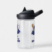 Funny Niedlich Bat Yes You Can Bat a Tausend! Trinkflasche (Links)