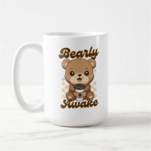 Funny Niedlich Bear Coffee Pub Kaffeetasse (Links)