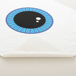 Funny Niedlich Blue Eyeball Sherpadecke