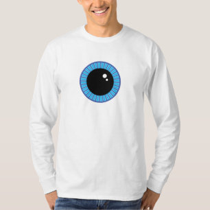 Funny Niedlich Blue Eyeball T-Shirt