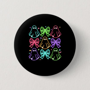 Funny Niedlich Boo Ghost Spooky Jahreszeit Glühen Button